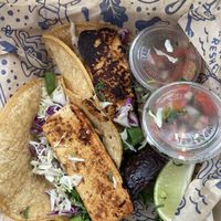 GF Tofu Tacos   at Fishetarian in Bodega Bay