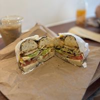 April ‘26 | vegan BLT bagel  at Little Bagel Co in Bristol