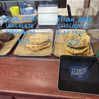 April ‘26 | vegan cookies  at Little Bagel Co in Bristol