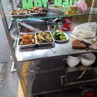 Vegan street food stall at Thien Tam - Food Cart in Ho Chi Minh City
