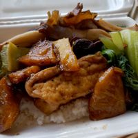 My take away dish at Thien Tam - Food Cart in Ho Chi Minh City