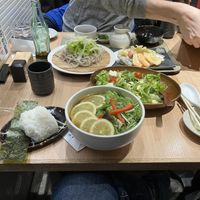   at Dashi & Soba Suisha in Hiroshima