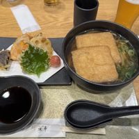  Tempura and Udon   at Dashi & Soba Suisha in Hiroshima