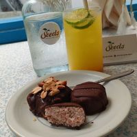 Bounty and snickers at The Seeds Plant-Based Foods & Desserts in Hoi An