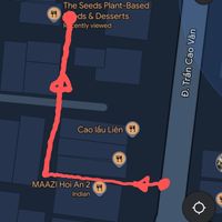 The alleyway that's not on google maps at The Seeds Plant-Based Foods & Desserts in Hoi An