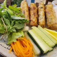 Fried spring rolls at The Seeds Plant-Based Foods & Desserts in Hoi An