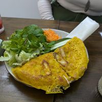 Vietnamese pancake at The Seeds Plant-Based Foods & Desserts in Hoi An