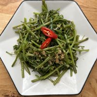 Morning glory with garlic   at The Seeds Plant-Based Foods & Desserts in Hoi An