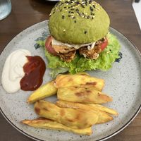 Seed Burger  at The Seeds Plant-Based Foods & Desserts in Hoi An