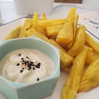 Only sweet potato fries. at The Seeds Plant-Based Foods & Desserts in Hoi An