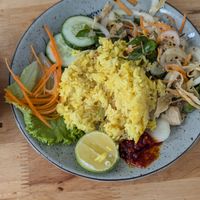Vegan chicken Rice at The Seeds Plant-Based Foods & Desserts in Hoi An