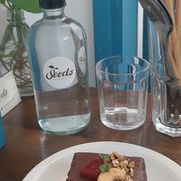 Beetroot brownies at The Seeds Plant-Based Foods & Desserts in Hoi An