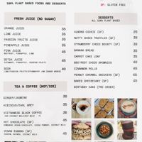 Menu as of 30 April 2025, page 3/3  at The Seeds Plant-Based Foods & Desserts in Hoi An