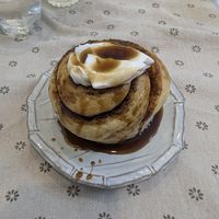 Cinnamon roll at The Seeds Plant-Based Foods & Desserts in Hoi An