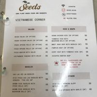   at The Seeds Plant-Based Foods & Desserts in Hoi An