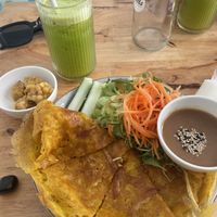 Vietnamese pancake   at The Seeds Plant-Based Foods & Desserts in Hoi An