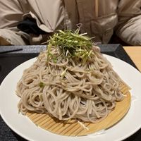 Cold soba noodles  at HND - Diversity Diner - T3 - Departures in Tokyo