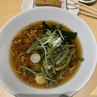 Mushroom soba   at HND - Diversity Diner - T3 - Departures in Tokyo
