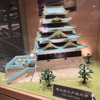 Edo Castle display  at HND - Diversity Diner - T3 - Departures in Tokyo