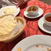 Lovely starter chutney. Popadum order is x2 and chutney   at Mother India in Kota Kinabalu