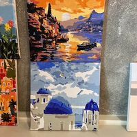 You can also paint there :) at Nucha Coffee Art in Madrid