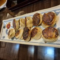 Gyoza at tsuminaki Mapo Tofu - 罪無き麻婆豆腐 in Tokyo