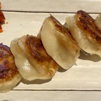 Gyoza 😋   at tsuminaki Mapo Tofu - 罪無き麻婆豆腐 in Tokyo