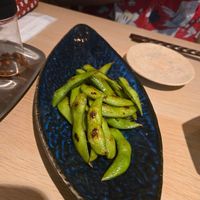 Edamame at tsuminaki Mapo Tofu - 罪無き麻婆豆腐 in Tokyo