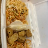 I totally forgot to take a photo before eating and boxing it to go. I was happy to finish the leftovers as soon as I got home. The presentation was nice when served.   at GoGi Korean Kitchen in Knoxville