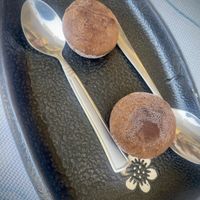 Chocolate mochi   at Mr Lee in Corfu