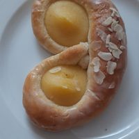 pudding pretzel at Bäckerei Martin Nickenig in Boppard