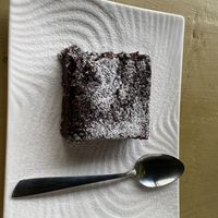 Brownie  at Almendra in Antigua