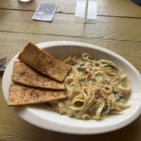 Pasta Alfredo  at Almendra in Antigua