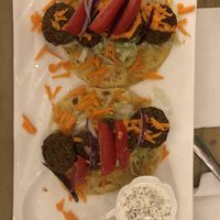 Falafel Plate  at Almendra in Antigua