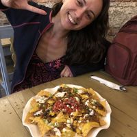 Nachos!  at Almendra in Antigua