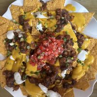 Nachos   at Almendra in Antigua