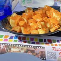 Potatas de la casa  at Eiffel Restaurante in Madrid