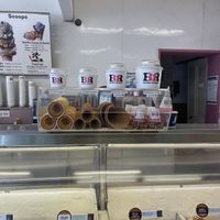 Sizes  at Baskin Robbins in Flagstaff