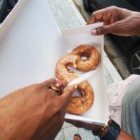 Donuts at The Hollywood Donut Factory in Fort Lauderdale