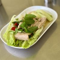 Pork in lime salad  at Thai Hom - ไทยหอม in Bangkok