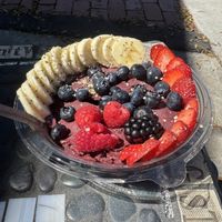 Junior acai bowl  at Hermosa Surf in La Jolla