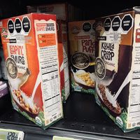 Vegan cereal flavors   at Fresko   in Valle De Bravo