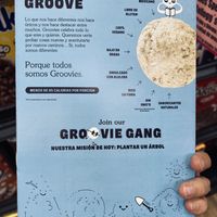 Groovie cereal - back  at Fresko   in Valle De Bravo