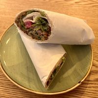 Falafel Saj  at Manoushti in Goslar