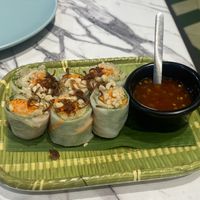 Poh Pia Sod (Fresh Springrolls with palm filling)  at Jatujak - Mall of Asia in Pasay