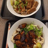 One with Tofu one with Eggplant at Biang Biang in Berlin