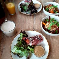 Nasi Goreng & Summer roll (Brunch) at Monkey Mood in Capbreton