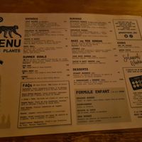 100% vegan menu at Monkey Mood in Capbreton