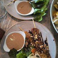 Pinchos satay at Monkey Mood in Capbreton