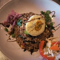 Nasi goreng jackfruit at Monkey Mood in Capbreton